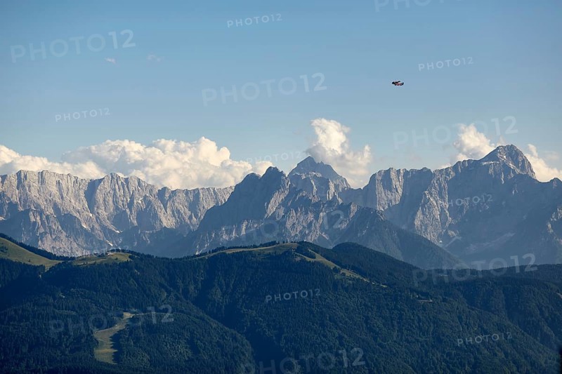 View from the Dobratsch into the Julian Alps