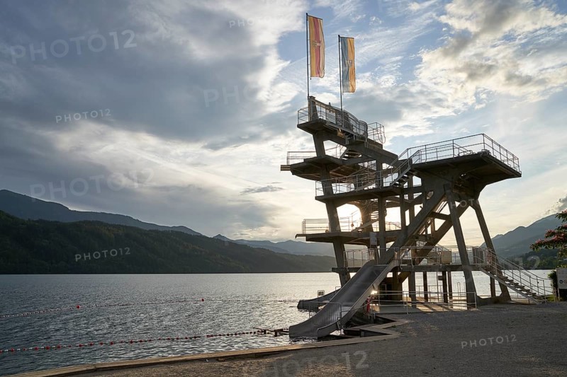 Diving tower at Millstatt