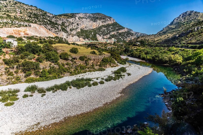 Moraca river valley