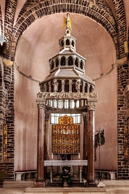 Silver Altar with the Ciborium