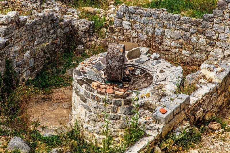 Ancient millstone