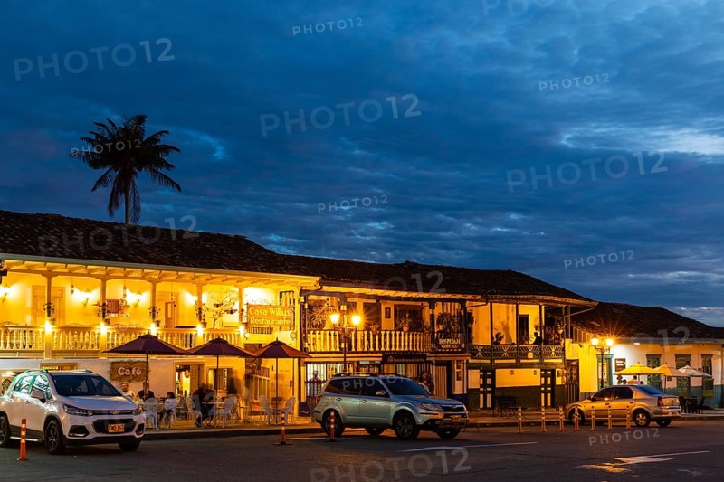 Historic Paisa style houses
