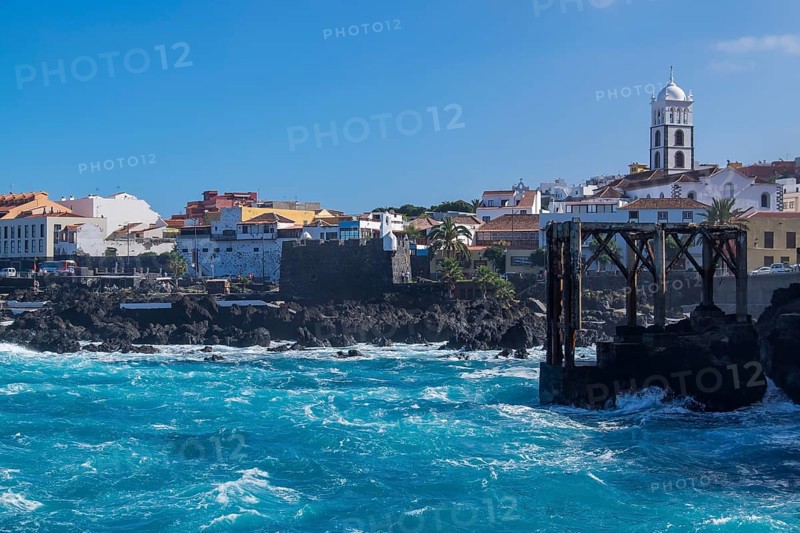 Former loading dock in the old harbour of Garachico