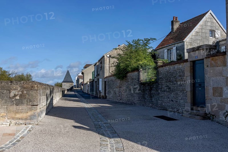 Street on the ramparts Rue Marceau