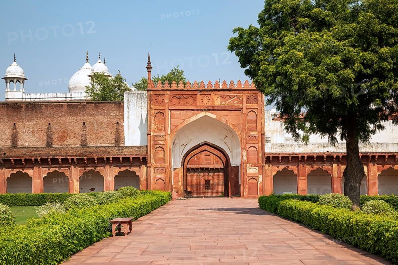 Agra Fort is a historical fort in the city of Agra in India