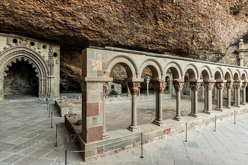 Romanesque cloister