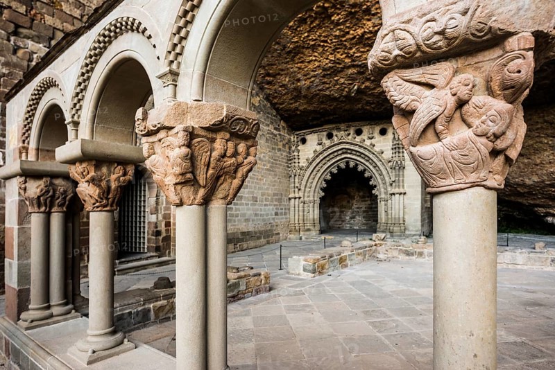 Romanesque cloister