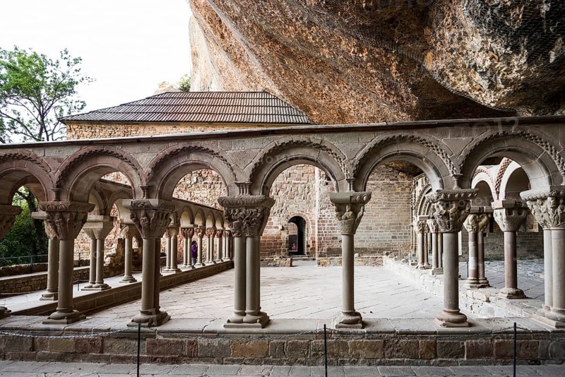 Romanesque cloister