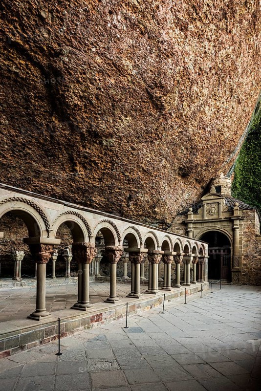 Romanesque cloister