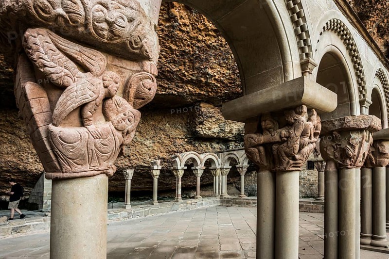 Romanesque cloister