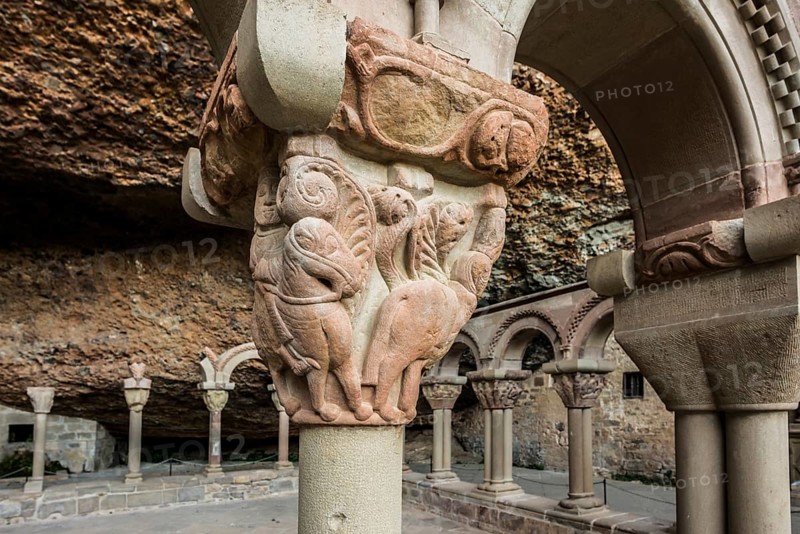 Romanesque cloister