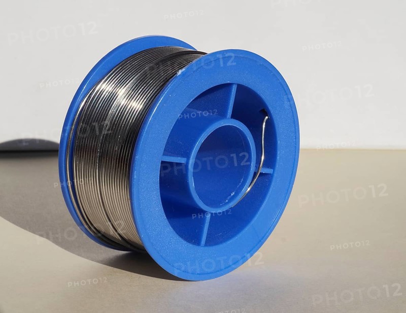 Solder wire spool