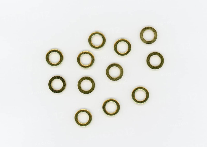 Brass washer for door hinge