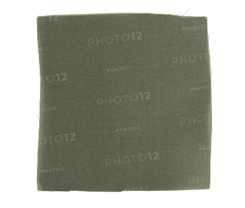 Green fabric sample