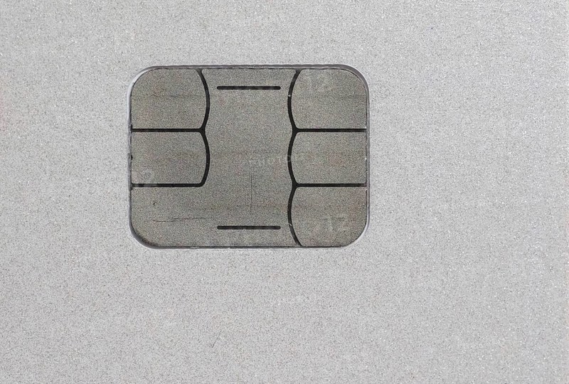 Card electronic chip