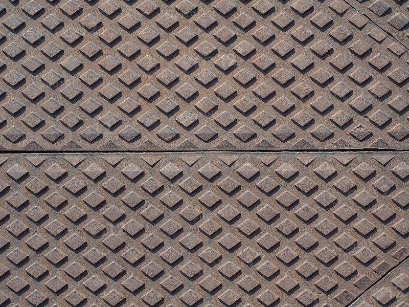 Steel diamond plate background