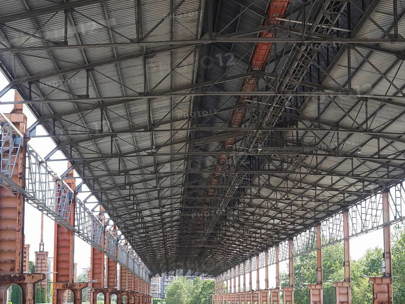 Parco Dora industrial ruins in Turin