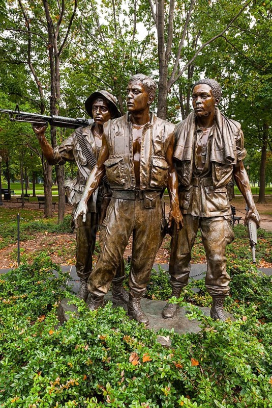 Memorial to the Vietnam War in Washington D. C.