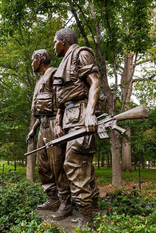 Memorial to the Vietnam War in Washington D. C.