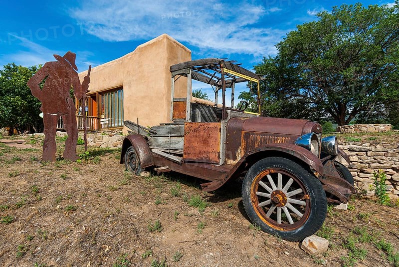 Old junk car