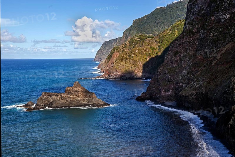 Steep coast