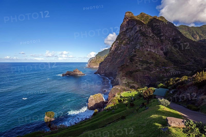 Steep coast