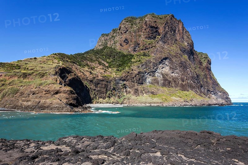 Eagle rock near Porto da Cruz