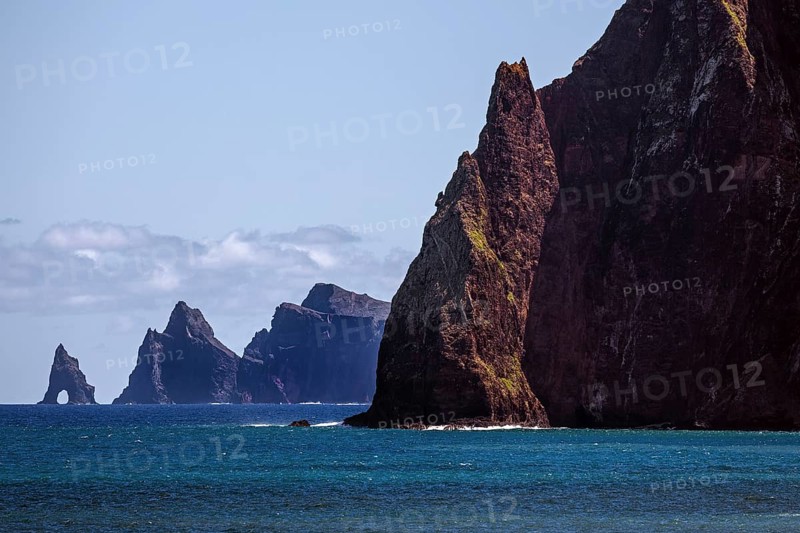 Rocky coast near Porto da Cruz