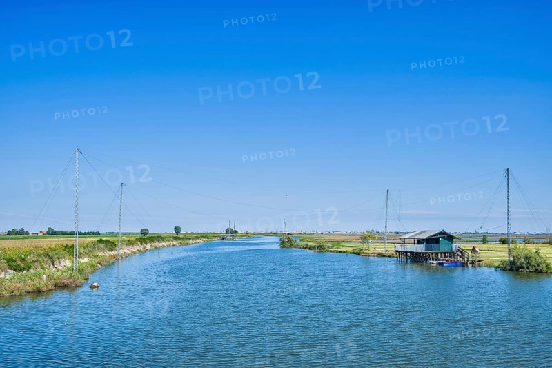 Trabucchi on the Canal dei Cuori near Chioggia