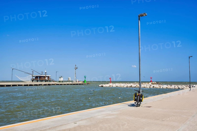 Harbour entrance of Porto Garibaldi