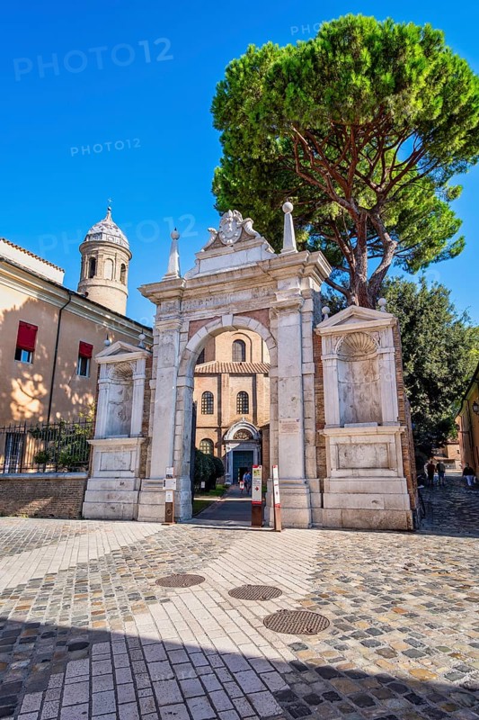 Gate to the Basilica of San Vitale