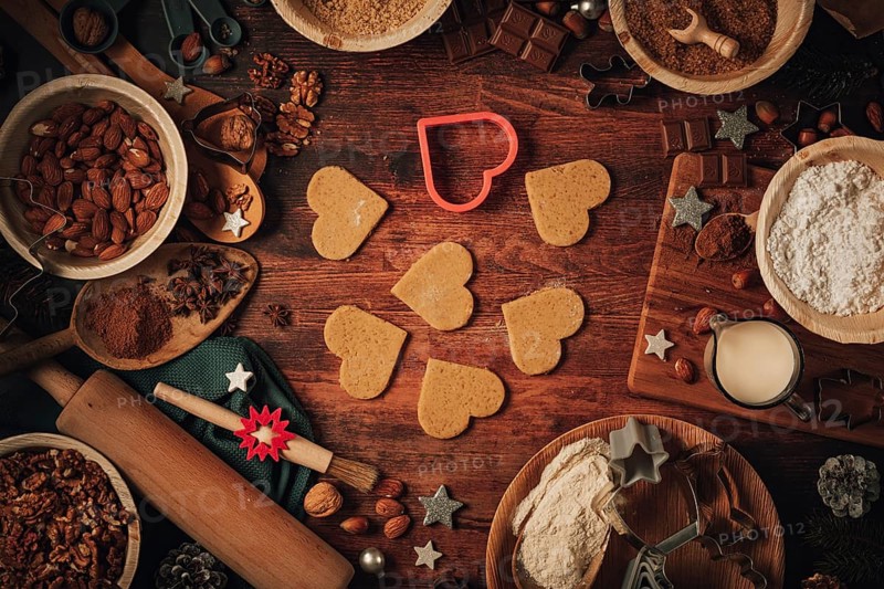 Christmas biscuit cutters