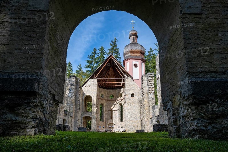 Maria Hilf pilgrimage ruins