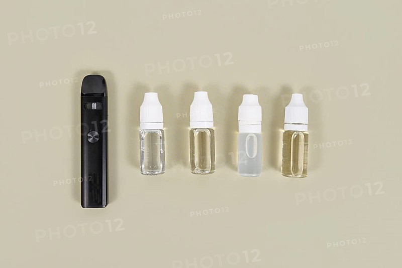 Bottles with liquid solutions for electronic cigarettes
