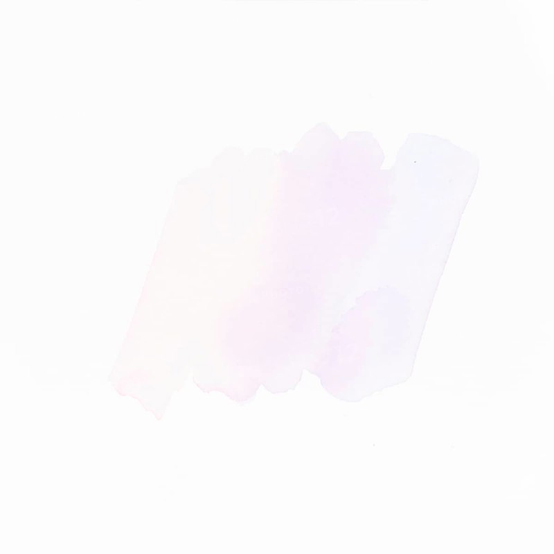 Light liquid color strokes isolated white surface