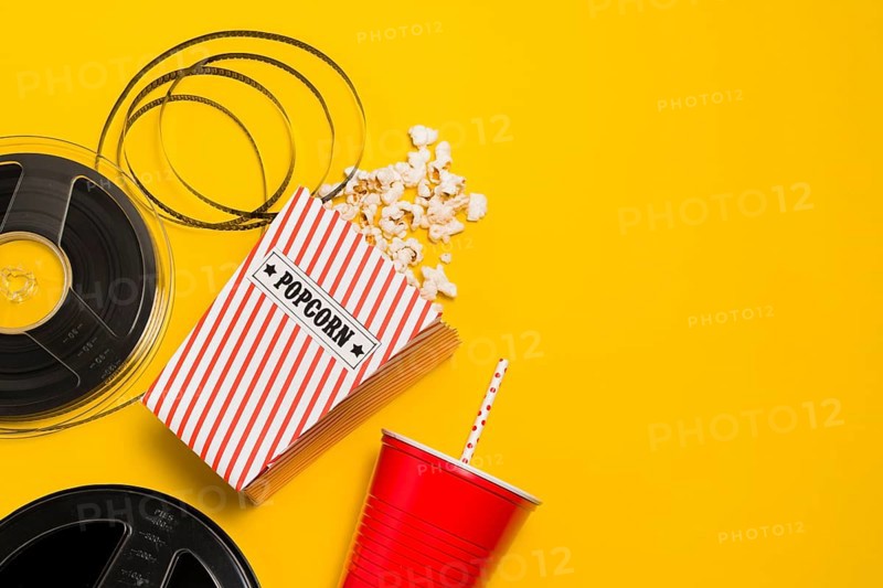 Movie roll popcorn