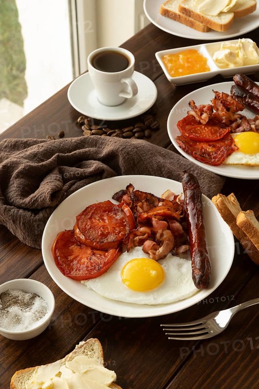 Assortment delicious breakfast meal 2