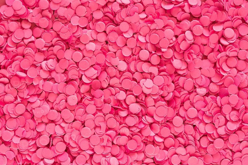 Background pink confetti