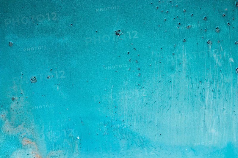 Different tones azure paint with blobs