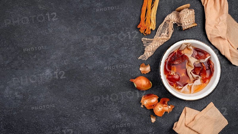 Flat lay organic dye pigment