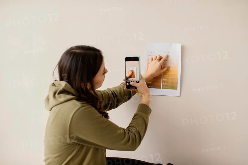 Medium shot woman taking s