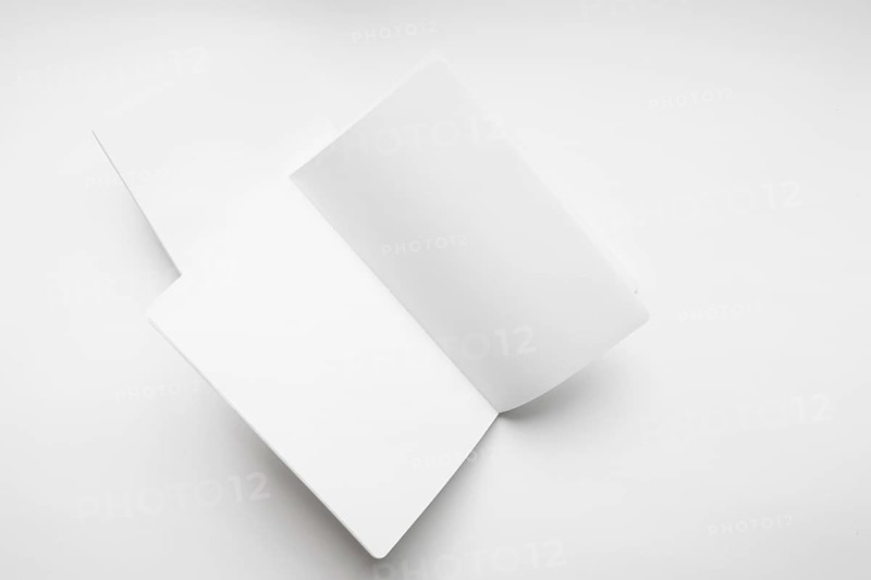 Mockup open booklet