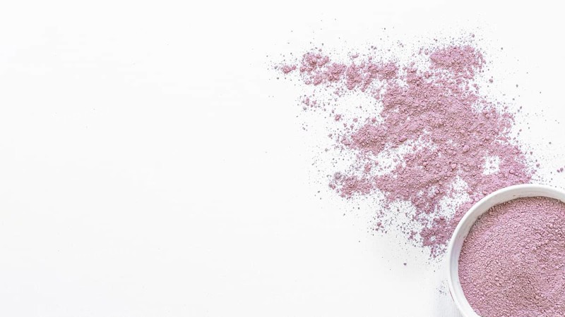 Natural spa violet sand bowl