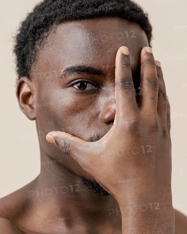 Portrait young handsome man posing 6