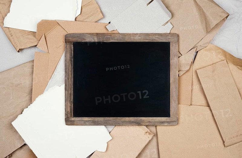 Recycling concept flat lay 2