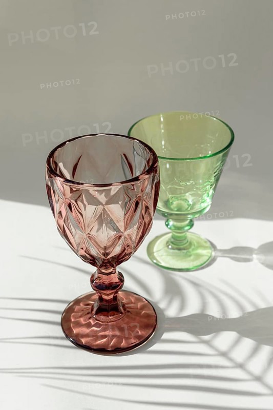 Transparent glasses shadow 2