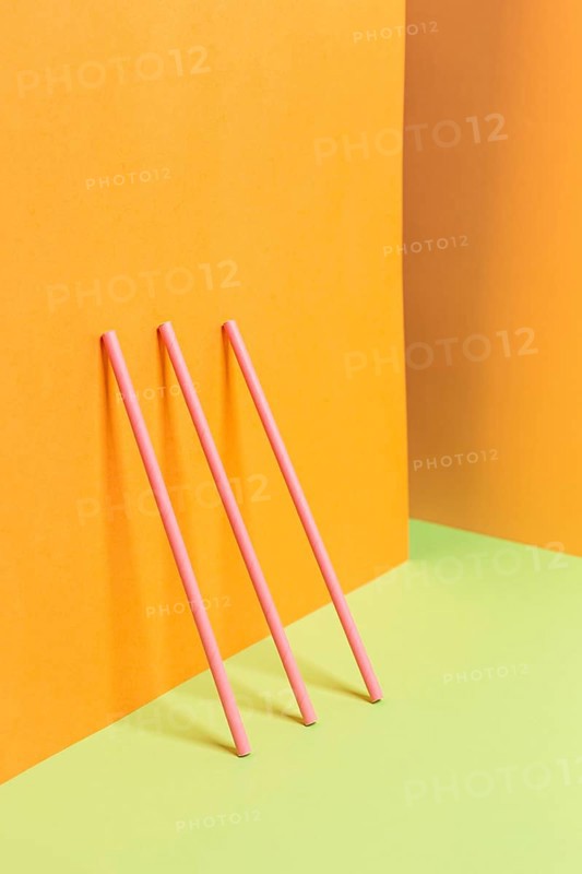 Colorful plastic straw collection 3