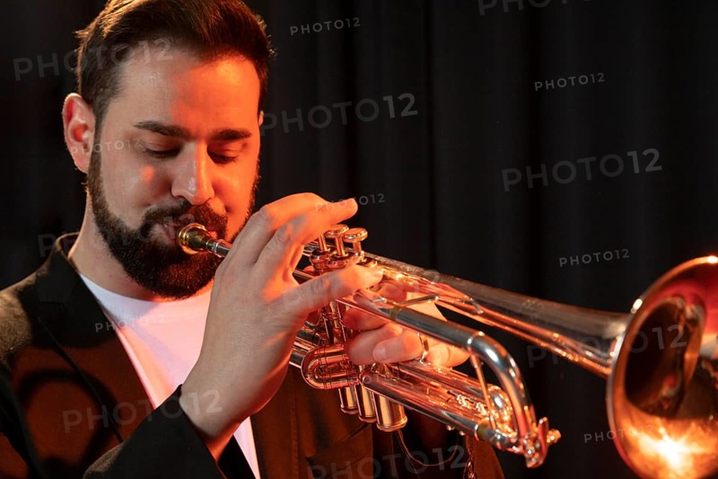 Musician celebrating jazz day 3