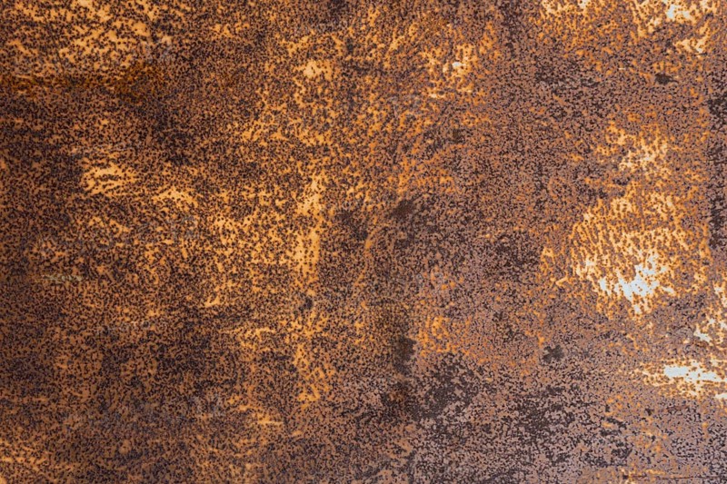 Rusty metallic textured wallpaper