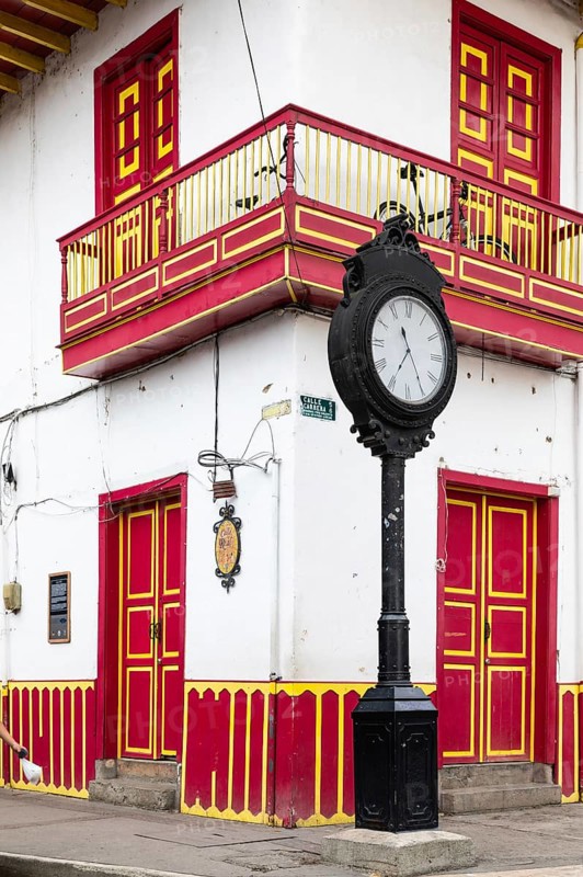 Historic Paisa style houses